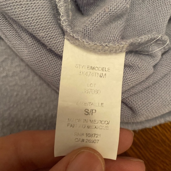 ANTISTAR , Blue Gray Crewneck Sweater - Small - Picture 3 of 3